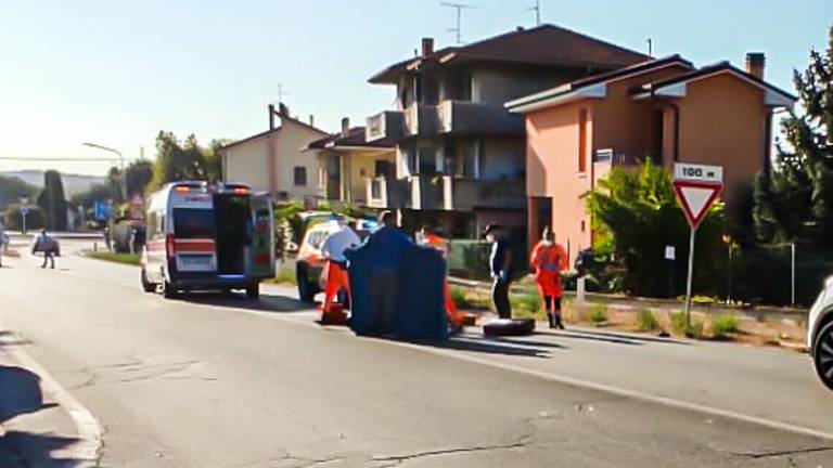 Donna travolta e uccisa in strada a Poggio Torriana Donna travolta e uccisa in strada a Poggio Torriana