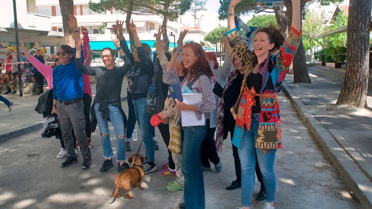 Una delle recenti manifestazioni in difesa dei pini Una delle recenti manifestazioni in difesa dei pini