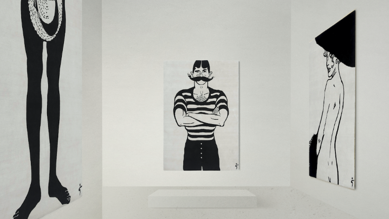 I tappeti di René Gruau in mostra a Milano I tappeti di René Gruau in mostra a Milano