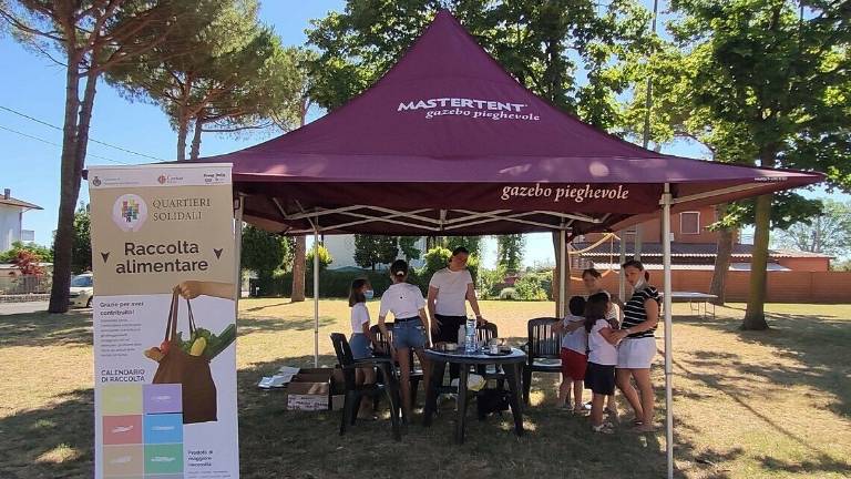 Savignano, il quartiere Capanni a sostegno della Caritas Savignano, il quartiere Capanni a sostegno della Caritas
