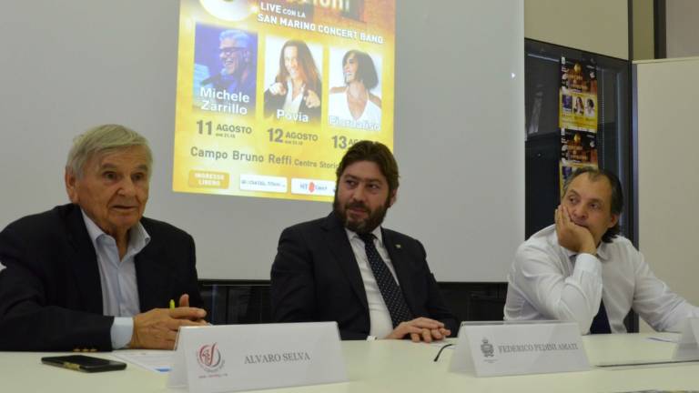 A San Marino Tre serate di emozioni con Zarrillo, Povia e Fiordaliso A San Marino Tre serate di emozioni con Zarrillo, Povia e Fiordaliso