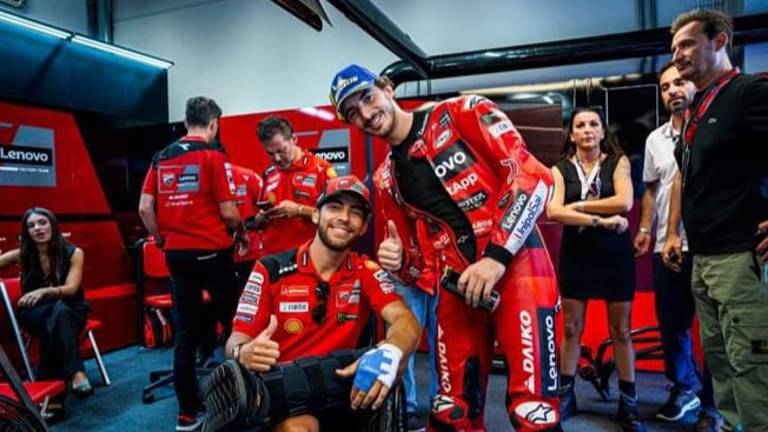 MotoGp, a Misano anche Bastianini a tifare Ducati MotoGp, a Misano anche Bastianini a tifare Ducati