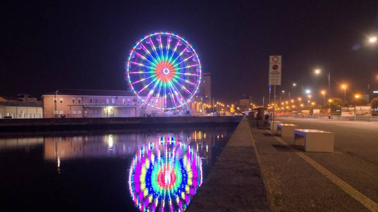 Ravenna, Darsena: torna la ruota