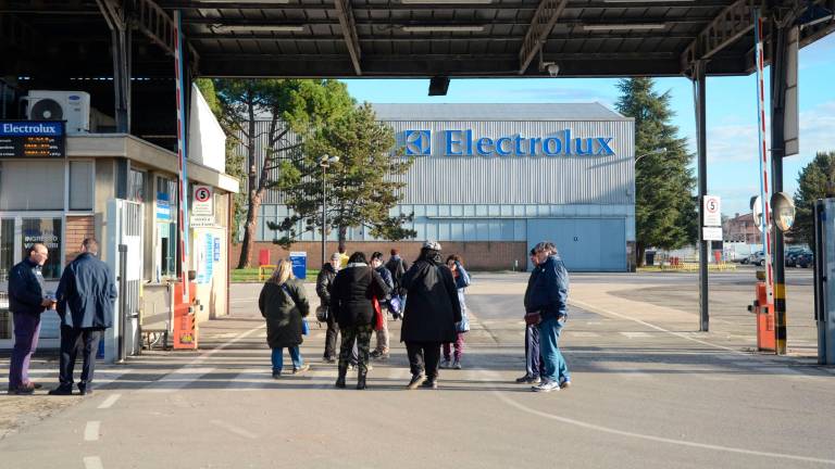 Lo stabilimento forlivese dell’Electrolux (foto Blaco) Lo stabilimento forlivese dell’Electrolux (foto Blaco)