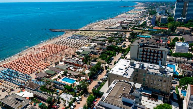 Il lungomare di Milano Marittima Il lungomare di Milano Marittima