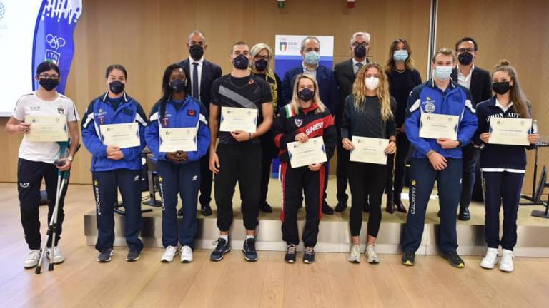 Cesena, le Commissioni tecnici e atleti dell'Emilia-Romagna al Technogym Village Cesena, le Commissioni tecnici e atleti dell'Emilia-Romagna al Technogym Village