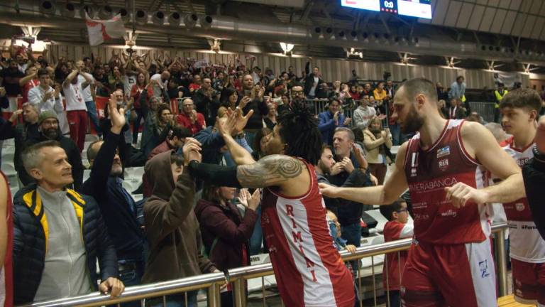 Basket A2, Rimini sbanca Ravenna 76-78 Basket A2, Rimini sbanca Ravenna 76-78