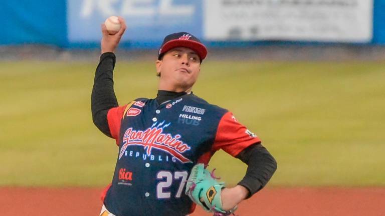 Paricaguan pitcher partente stasera per San Marino PhotoBass/Lauro Bassani Paricaguan pitcher partente stasera per San Marino PhotoBass/Lauro Bassani