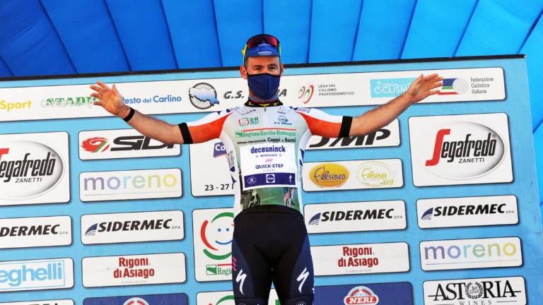 Ciclismo, Cavendish nuovo leader della Coppi e Bartali Ciclismo, Cavendish nuovo leader della Coppi e Bartali