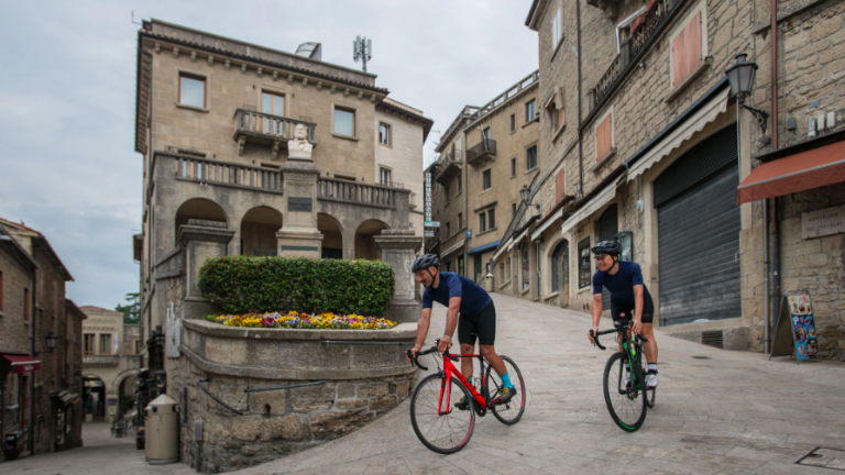 Riccione, giornalisti e blogger in bici con l'Apt Riccione, giornalisti e blogger in bici con l'Apt