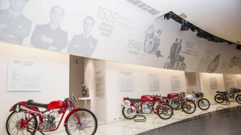 Ducati, Barilla e Unipol, musei aperti online Ducati, Barilla e Unipol, musei aperti online