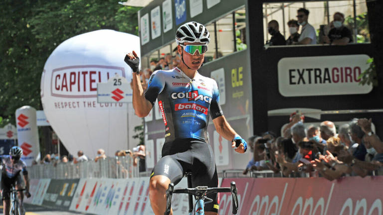 Ciclismo Giro d'Italia U23: vince Ayuso, Cantoni perde la maglia rosa Ciclismo Giro d'Italia U23: vince Ayuso, Cantoni perde la maglia rosa