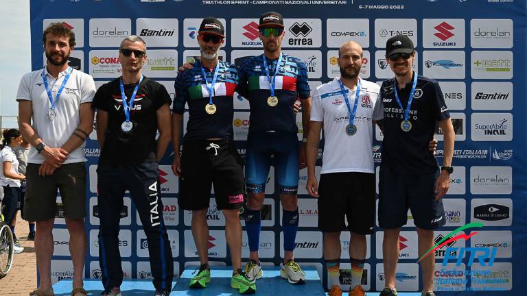 Paratriathlon, il forlivese Manuel Lama campione italiano Paratriathlon, il forlivese Manuel Lama campione italiano