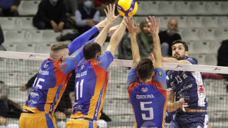 Volley Superlega, la fotogallery di Consar-Vero Volley 1-3 Volley Superlega, la fotogallery di Consar-Vero Volley 1-3