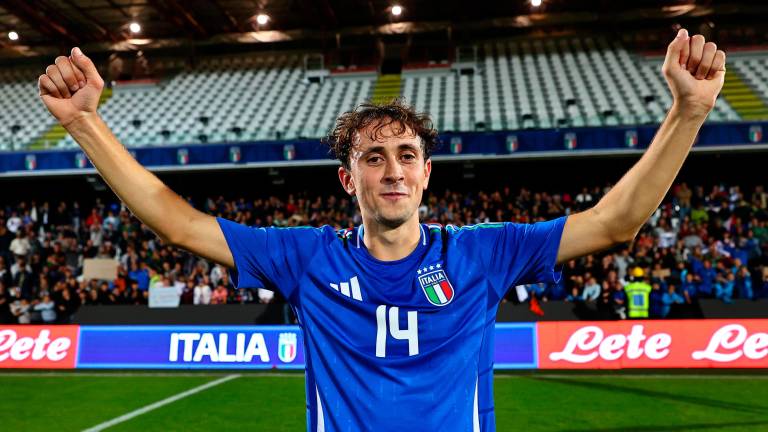 Tommaso Berti a fine gara (Figc.it) Tommaso Berti a fine gara (Figc.it)