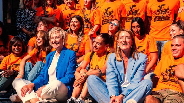 La presidente Metsola in visita a San Patrignano: «Siete quanto di meglio l’Italia e l’Europa hanno da offrire» La presidente Metsola in visita a San Patrignano: «Siete quanto di meglio l’Italia e l’Europa hanno da offrire»
