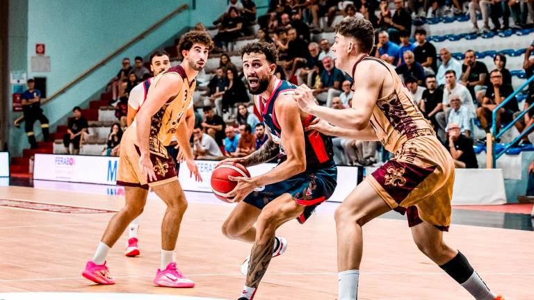 Raphael Gaspardo nella gara di sabato sul parquet di Cremona Raphael Gaspardo nella gara di sabato sul parquet di Cremona
