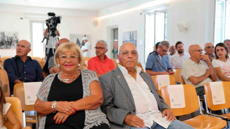 Tonina e Paolo Pantani alla presentazione dell’edizione 2025 della corsa (foto e video Zanotti) Tonina e Paolo Pantani alla presentazione dell’edizione 2025 della corsa (foto e video Zanotti)