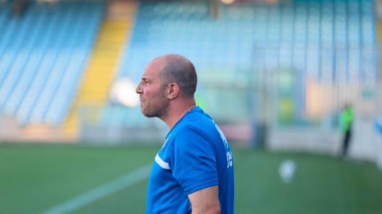 L’allenatore del Cesena Nicola Campedelli (Zanotti) L’allenatore del Cesena Nicola Campedelli (Zanotti)
