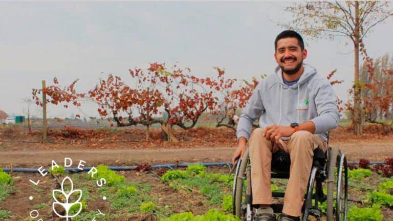 Alfredo Carrasco è stato l’ideatore della coltivazione nonostante la disabilità Alfredo Carrasco è stato l’ideatore della coltivazione nonostante la disabilità