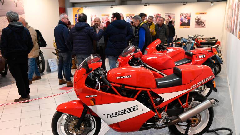 Auto e moto d’epoca protagoniste a Forlì, sopra un’immagine della scorsa edizione Auto e moto d’epoca protagoniste a Forlì, sopra un’immagine della scorsa edizione