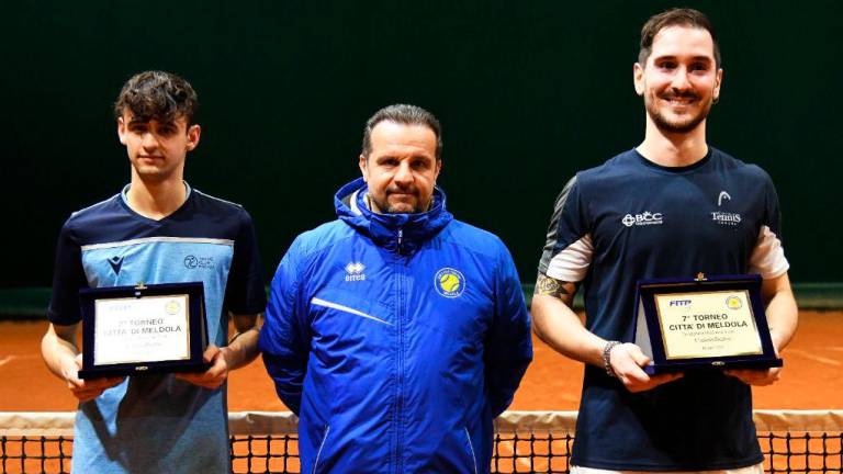 Tennis: Ricci vince il trofeo “Città di Meldola”, al Ct Cesena la finale è Pianzi-Bancale Tennis: Ricci vince il trofeo “Città di Meldola”, al Ct Cesena la finale è Pianzi-Bancale