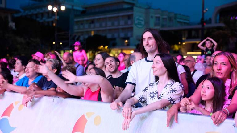 Spettatori al concerto di Clara Spettatori al concerto di Clara