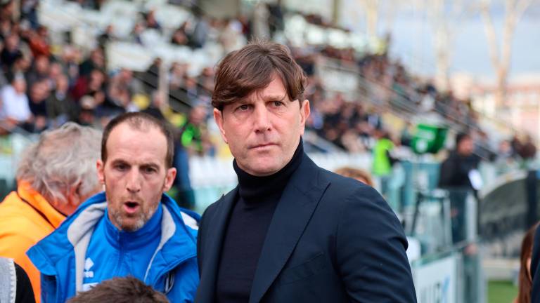 L’allenatore del Cesena Michele Mignani L’allenatore del Cesena Michele Mignani