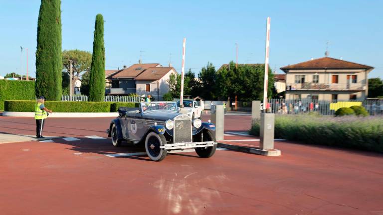 Passione auto: per la Mille Miglia tappa alla Technogym di Cesena FOTOGALLERY Passione auto: per la Mille Miglia tappa alla Technogym di Cesena FOTOGALLERY
