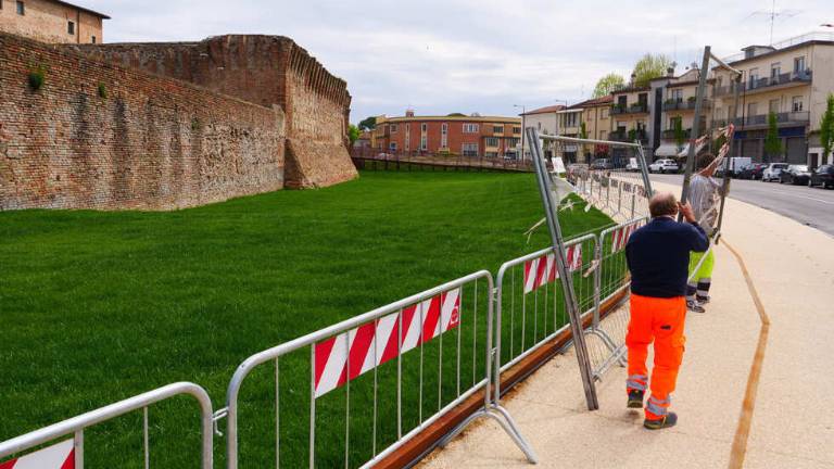 Rimini. Castel Sismondo è pronto, ecco il fossato Rimini. Castel Sismondo è pronto, ecco il fossato