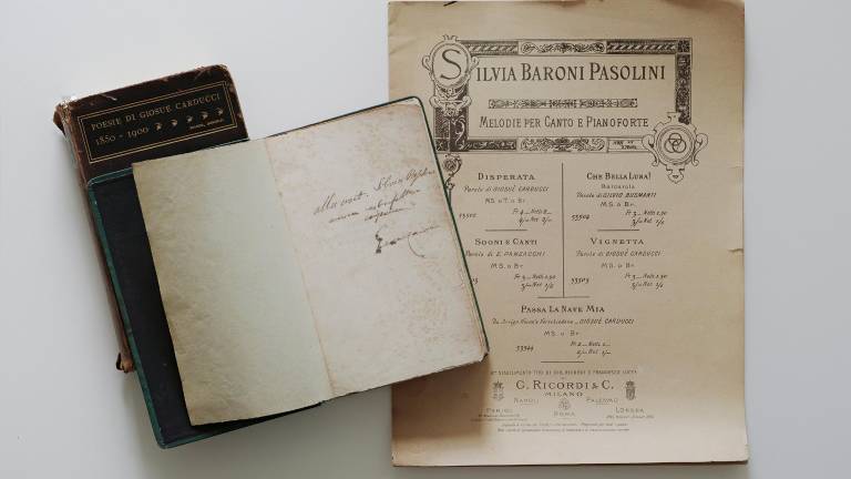 Cesena, a Villa Silvia Carducci scoperta una dedica autografa del poeta alla contessa Silvia Pasolini Zanelli Cesena, a Villa Silvia Carducci scoperta una dedica autografa del poeta alla contessa Silvia Pasolini Zanelli