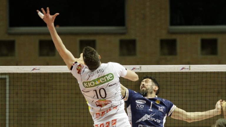 Volley Superlega, Consar: serata da tre punti contro Padova (3-1) Volley Superlega, Consar: serata da tre punti contro Padova (3-1)
