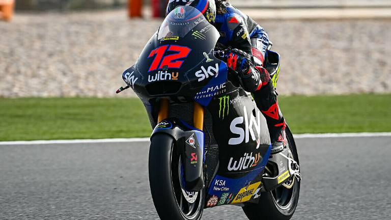 Moto2 Gp di Doha, Bezzecchi parte dalla prima fila Moto2 Gp di Doha, Bezzecchi parte dalla prima fila