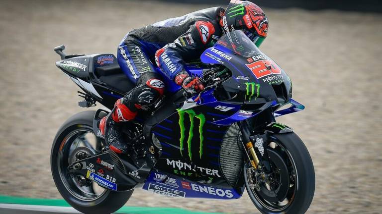 MotoGp: vince Quartararo, primo storico podio per l'Aprilia, Bastianini 12° MotoGp: vince Quartararo, primo storico podio per l'Aprilia, Bastianini 12°