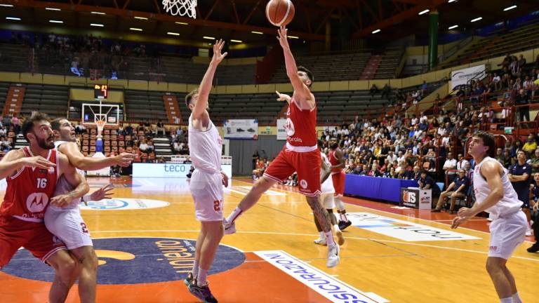 Basket A2 Supercoppa, l'Unieuro perde allo scadere e dice addio alle Final Four (85-84) Basket A2 Supercoppa, l'Unieuro perde allo scadere e dice addio alle Final Four (85-84)