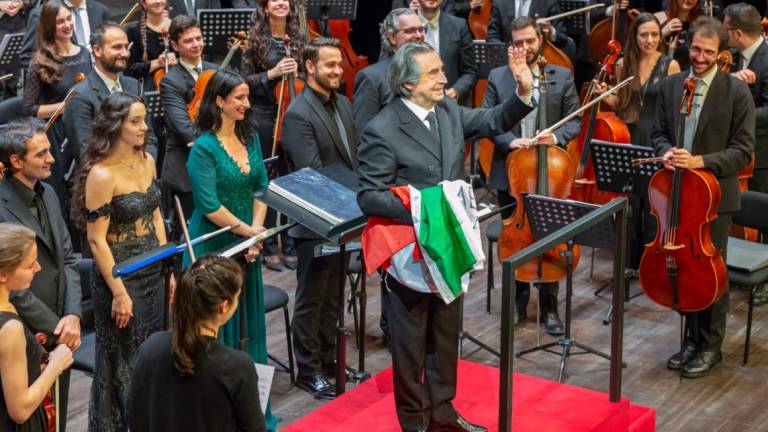 Rimini, Riccardo Muti ha chiuso la Sagra Malatestiana al Teatro Galli Rimini, Riccardo Muti ha chiuso la Sagra Malatestiana al Teatro Galli