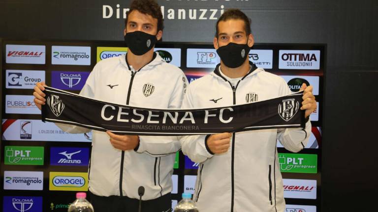 Calcio C, Cesena alla scoperta di Nardi e Longo - Video Calcio C, Cesena alla scoperta di Nardi e Longo - Video