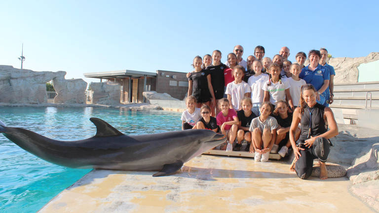 Riccione, le azzurre della ginnastica a Oltremare Riccione, le azzurre della ginnastica a Oltremare