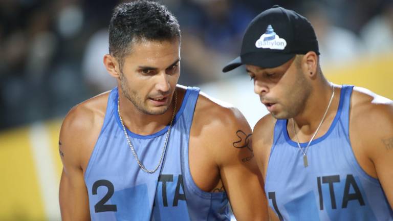 Beach volley, Mondiali: si infrange contro i cileni Grimalt il sogno di Enrico Rossi e Adrian Carambula Beach volley, Mondiali: si infrange contro i cileni Grimalt il sogno di Enrico Rossi e Adrian Carambula