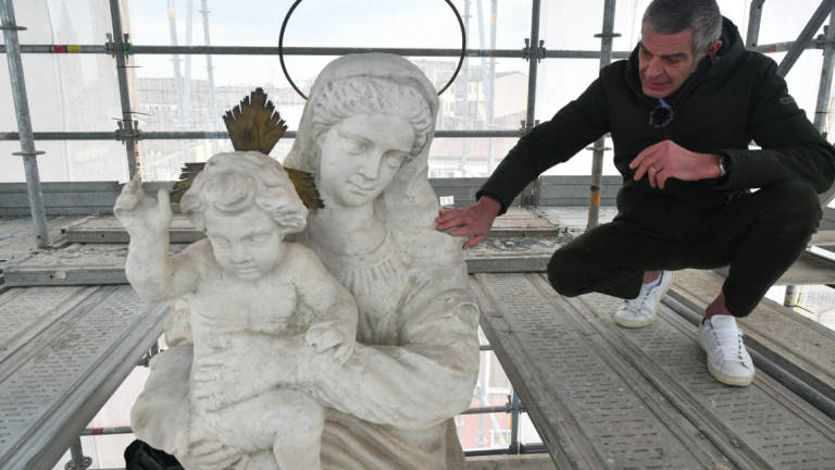 Madonna del Fuoco, terminato il restauro: venerdì l'inaugurazione VIDEO Madonna del Fuoco, terminato il restauro: venerdì l'inaugurazione VIDEO