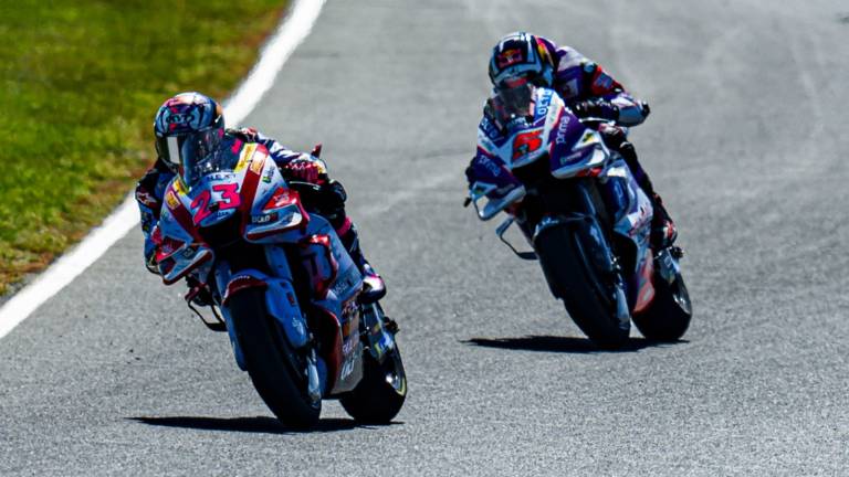 MotoGp, Bastianini da 17° a quinto: Sì, ho fatto una grande gara MotoGp, Bastianini da 17° a quinto: Sì, ho fatto una grande gara