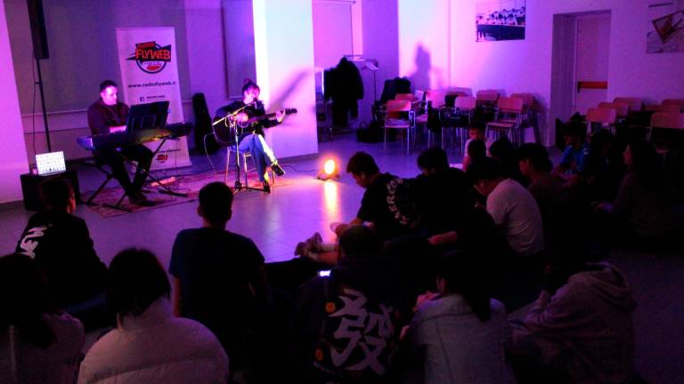 Gli allievi dello Ial ispirati dalla musica Gli allievi dello Ial ispirati dalla musica
