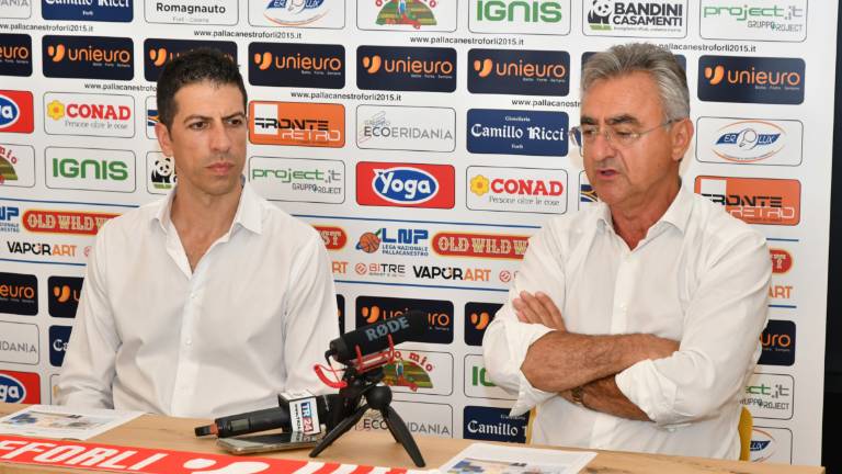 Basket A2, il presidente Nicosanti: Sanford giovedì a Forlì, che peccato per Jackson Basket A2, il presidente Nicosanti: Sanford giovedì a Forlì, che peccato per Jackson