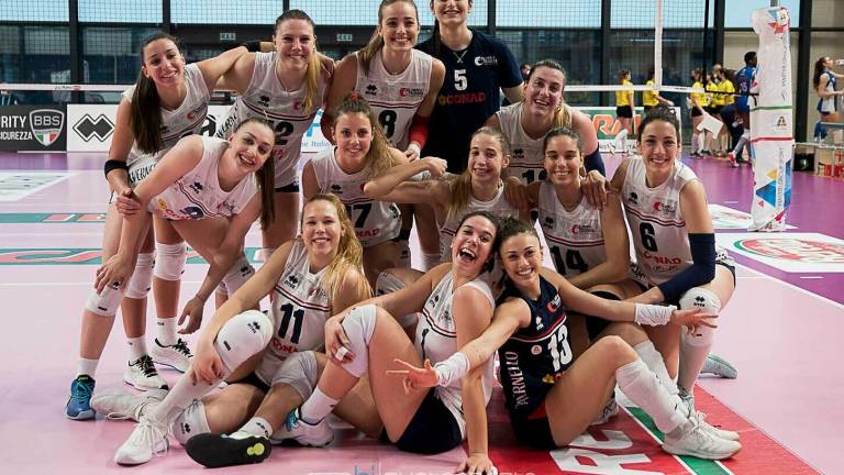 Volley A2 donne, la Conad vince ancora e ipoteca i play-off Volley A2 donne, la Conad vince ancora e ipoteca i play-off