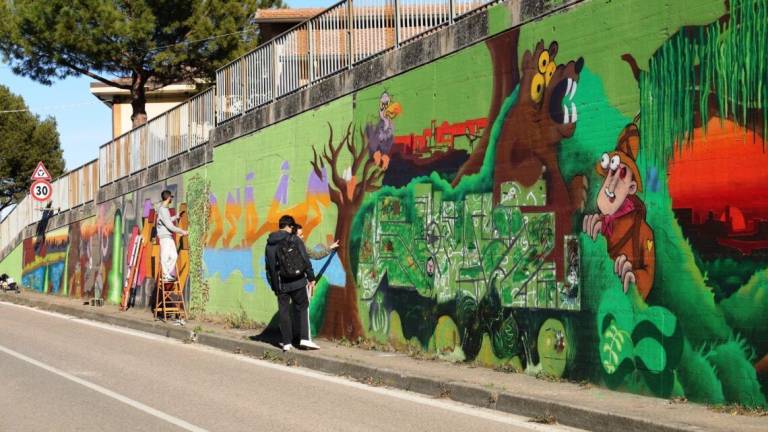 Cattolica, nuovi graffiti nel sottopasso di via Pantano Cattolica, nuovi graffiti nel sottopasso di via Pantano