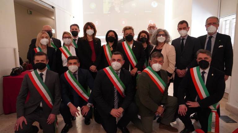 I sindaci del G20 Spiagge a Roma con i responsabili turismo dei partiti I sindaci del G20 Spiagge a Roma con i responsabili turismo dei partiti