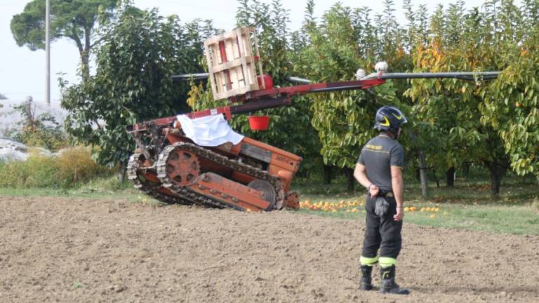 Cesena: morto schiacciato dalle forche del trattore mentre lavorava nei campi sotto casa VIDEO GALLERY Cesena: morto schiacciato dalle forche del trattore mentre lavorava nei campi sotto casa VIDEO GALLERY