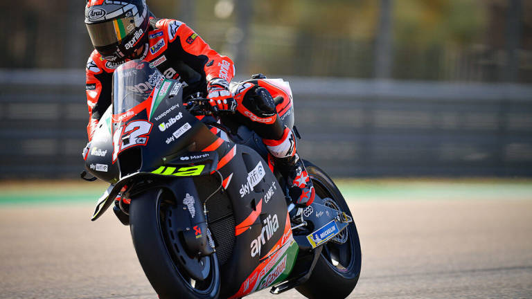 MotoGp, Viñales è subito un razzo con l'Aprilia a Misano MotoGp, Viñales è subito un razzo con l'Aprilia a Misano