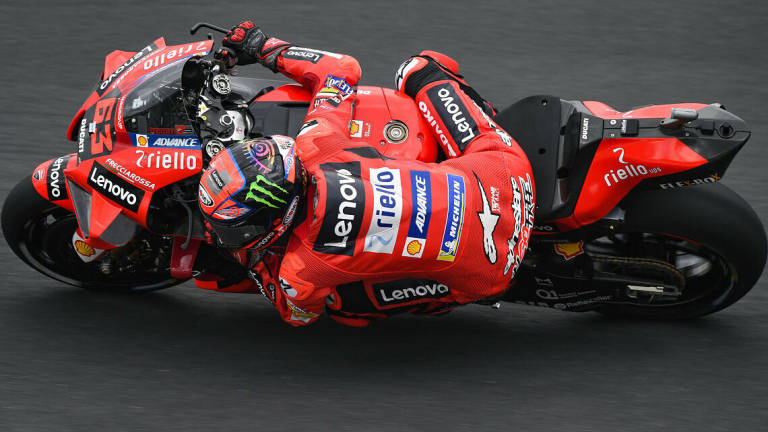 MotoGp, Bagnaia il più veloce nella terza sessione di libere MotoGp, Bagnaia il più veloce nella terza sessione di libere