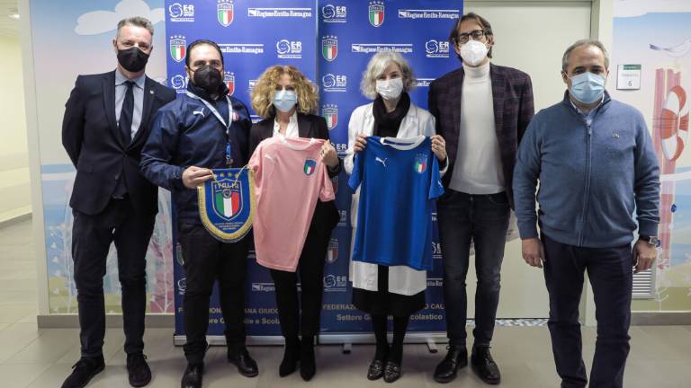 Calcio, la Figc a sostegno di Pediatria all'Infermi di Rimini Calcio, la Figc a sostegno di Pediatria all'Infermi di Rimini